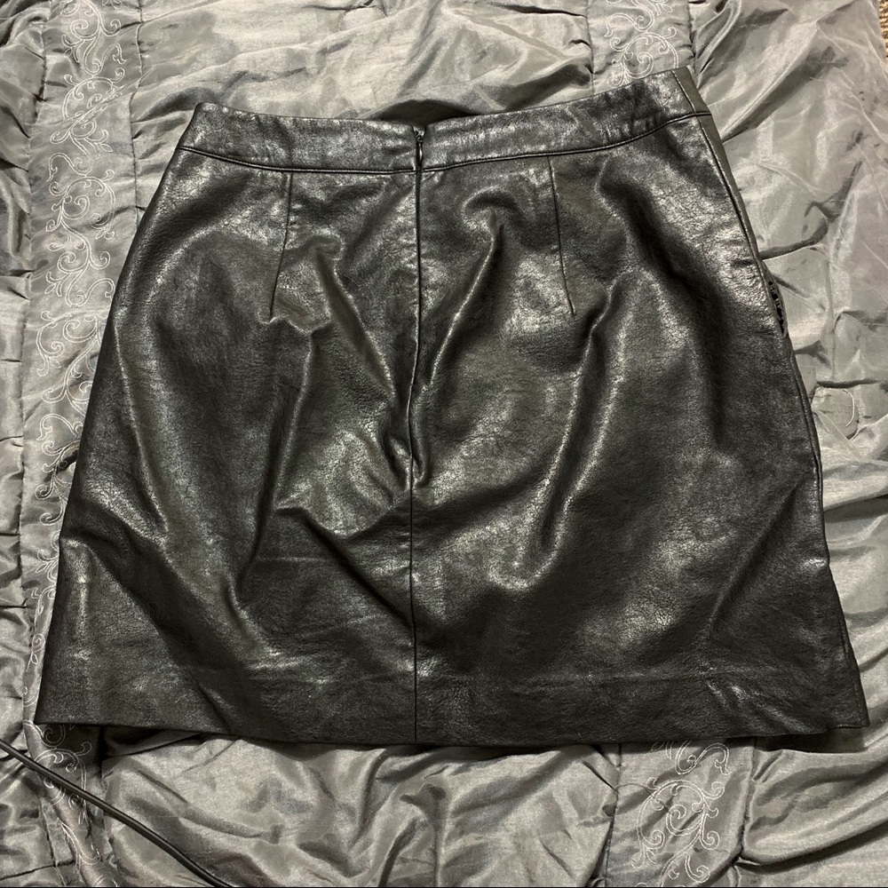 Leather Skirt - Picture 3 of 4